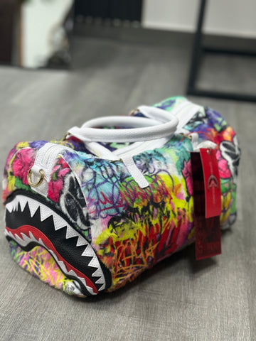 sprayground mini duffle  bauletto peluche