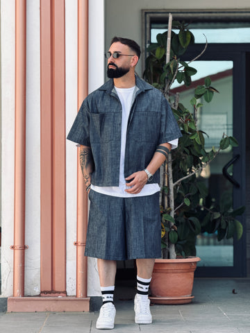 Coordinato favelas full jeans  new job brand