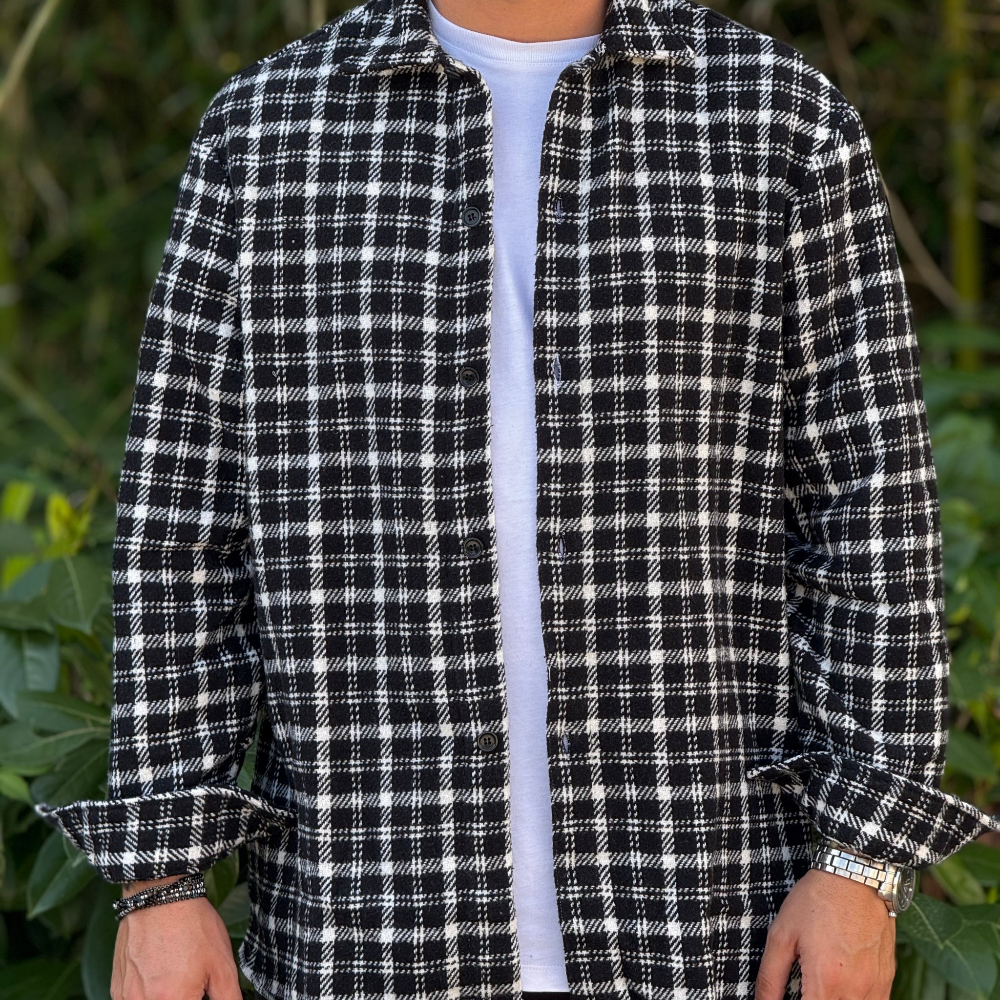 Camicia quadri new job brand