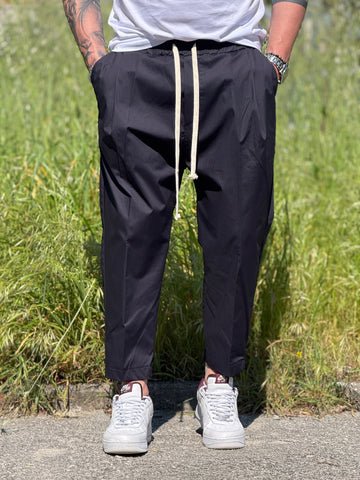 Pantalaccio Dik tessuto tecnico blu notte 2026 new job brand