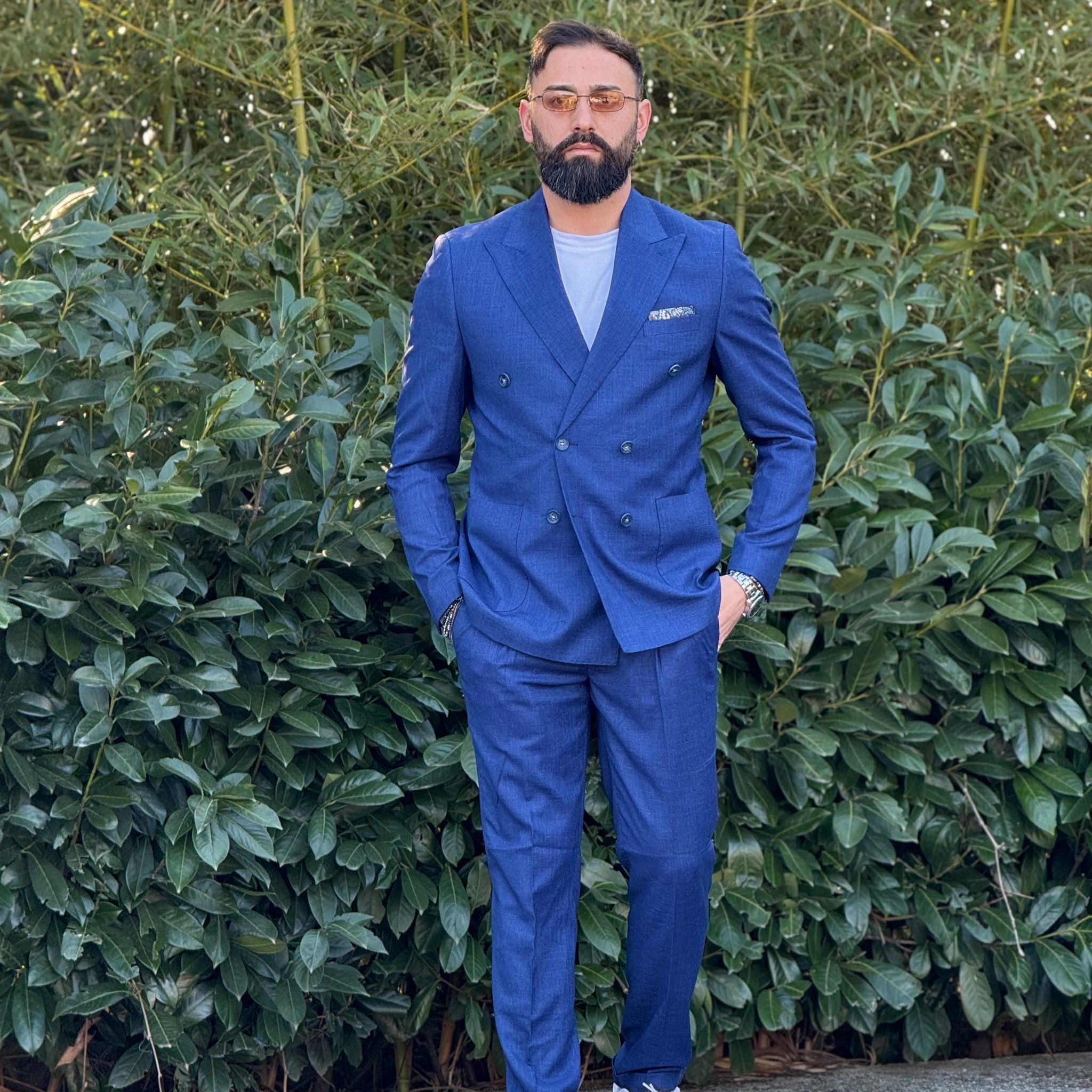 ABITO DOPPIOPETTO BLU