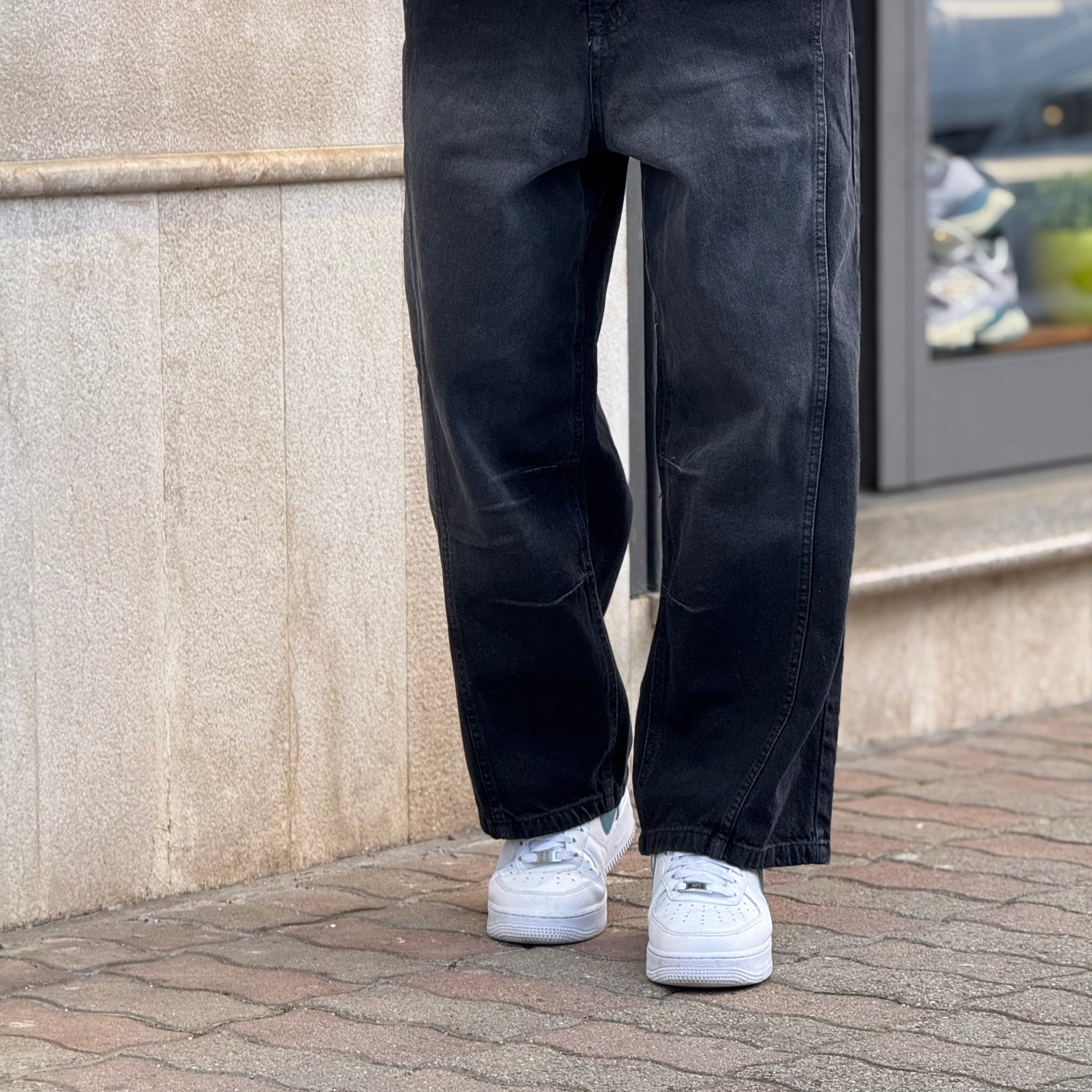 JEANS WILDE NERO NEW JOB BRAND