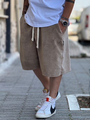 BERMUDA TEDDY BEIGE NEW JOB BRAND