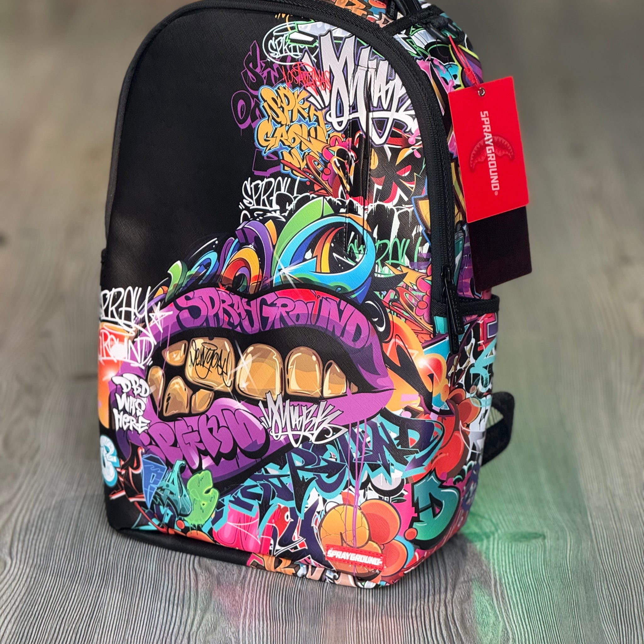 zaino sprayground half gra lipstick backpack 910b6817nsz