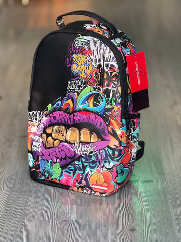 zaino sprayground half gra lipstick backpack 910b6817nsz