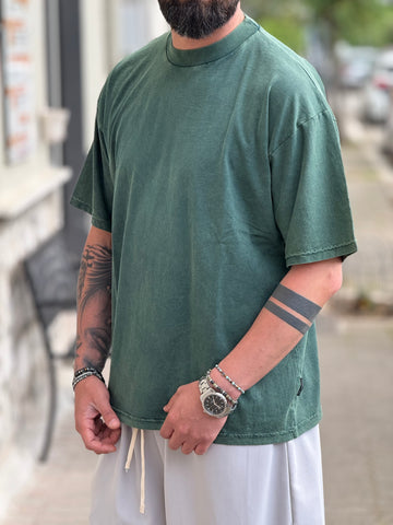 SHIRT DELAVATA VERDE NEW JOB BRAND