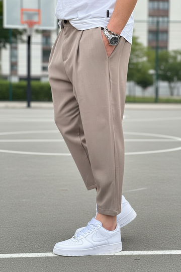 Pantalaccio  Dik lampo beige  new job brand