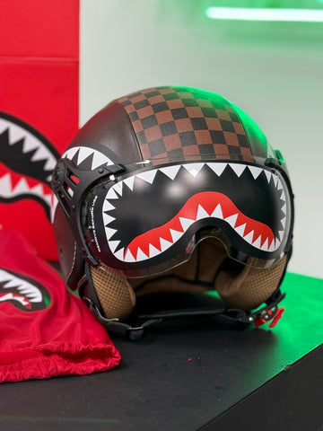 Casco SprayGround marrone