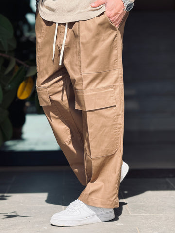 Pantalaccio cargo tabacco over new job brand