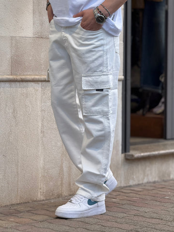 JESNS CARGO BIANCO NEW JOB BRAND