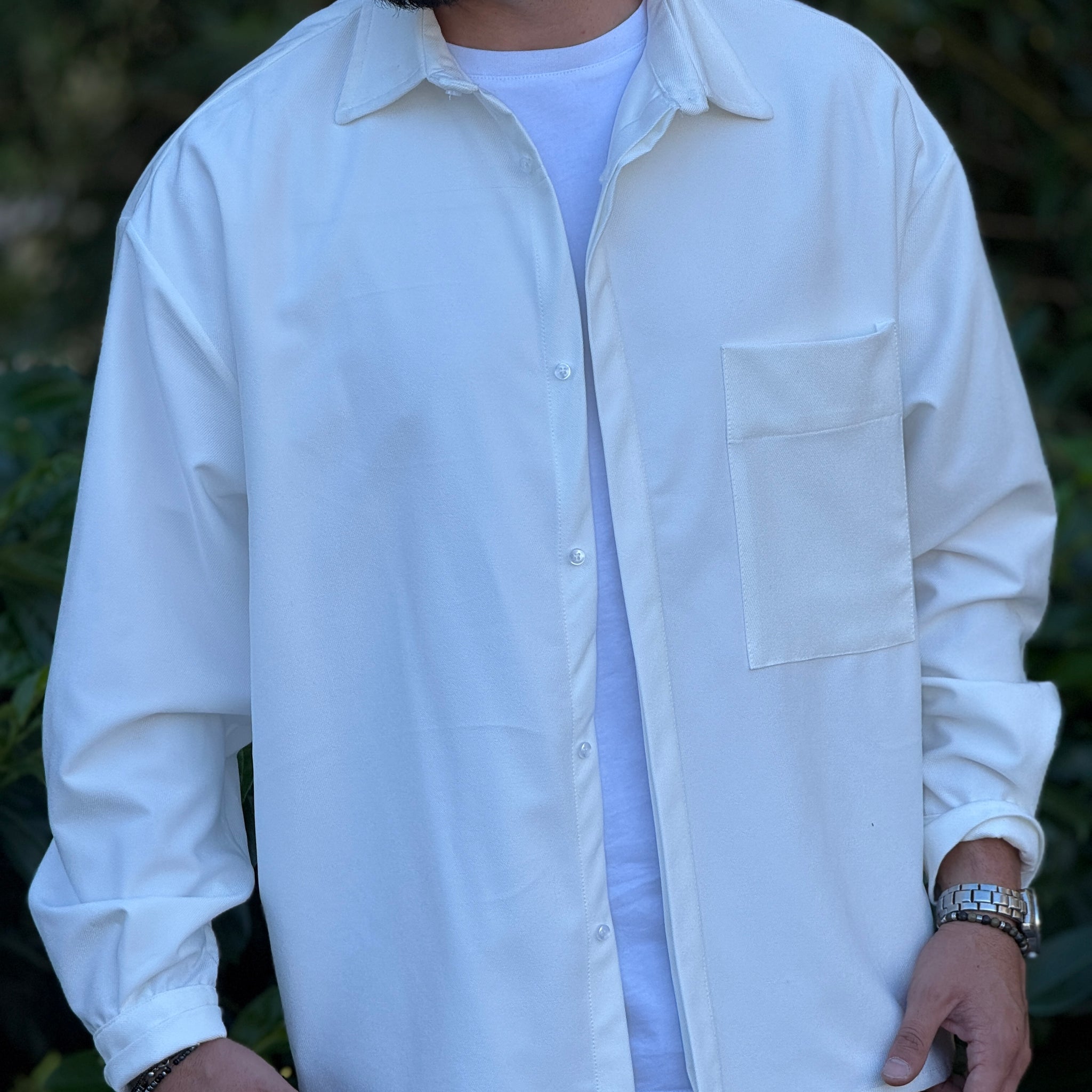 Camicia metap over bianca new job brand