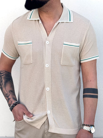 Cardigan In Filo beige New Job Brand