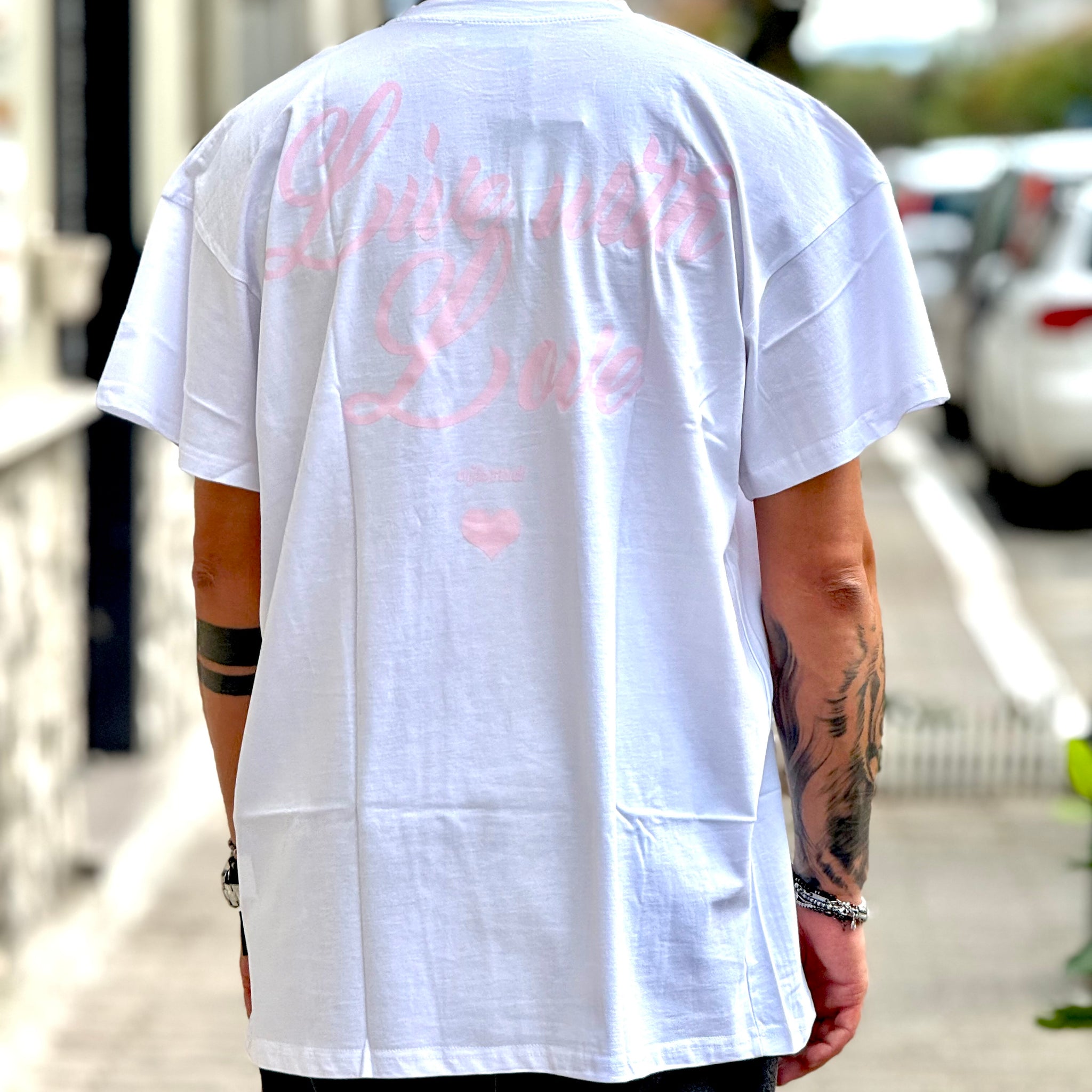 Shirt love oversize new job brand bianca