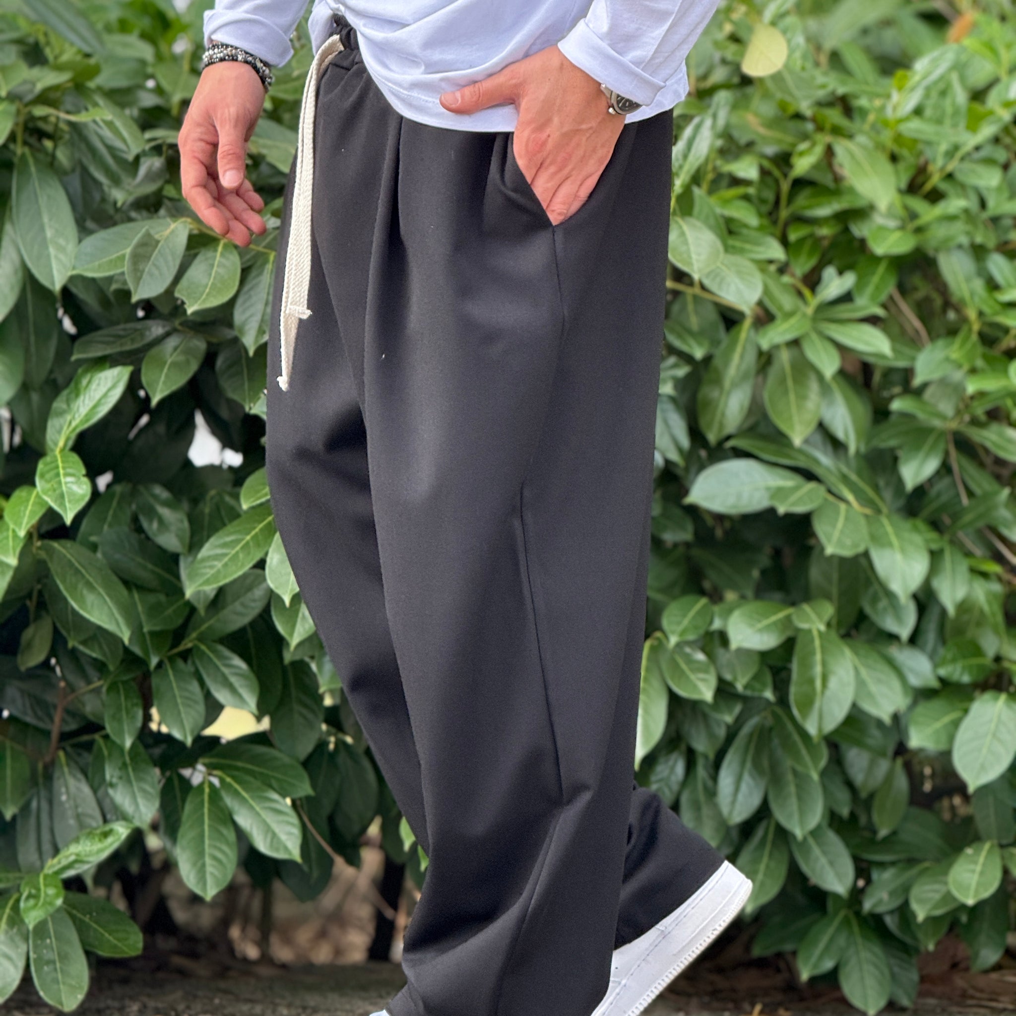 Pantalone soho nero new job brand