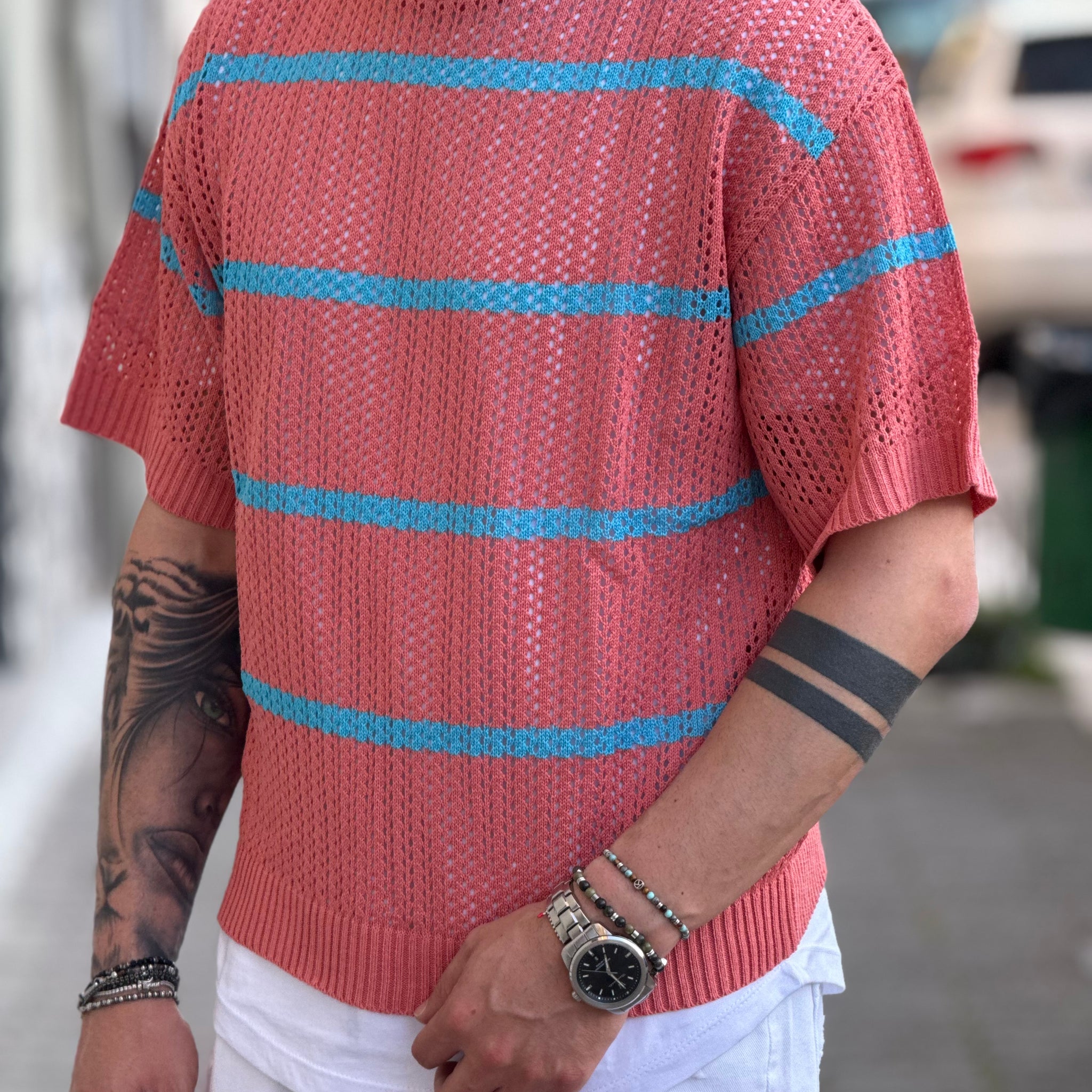 SHIRT OVER TRAFORATA NEW JOB BRAND