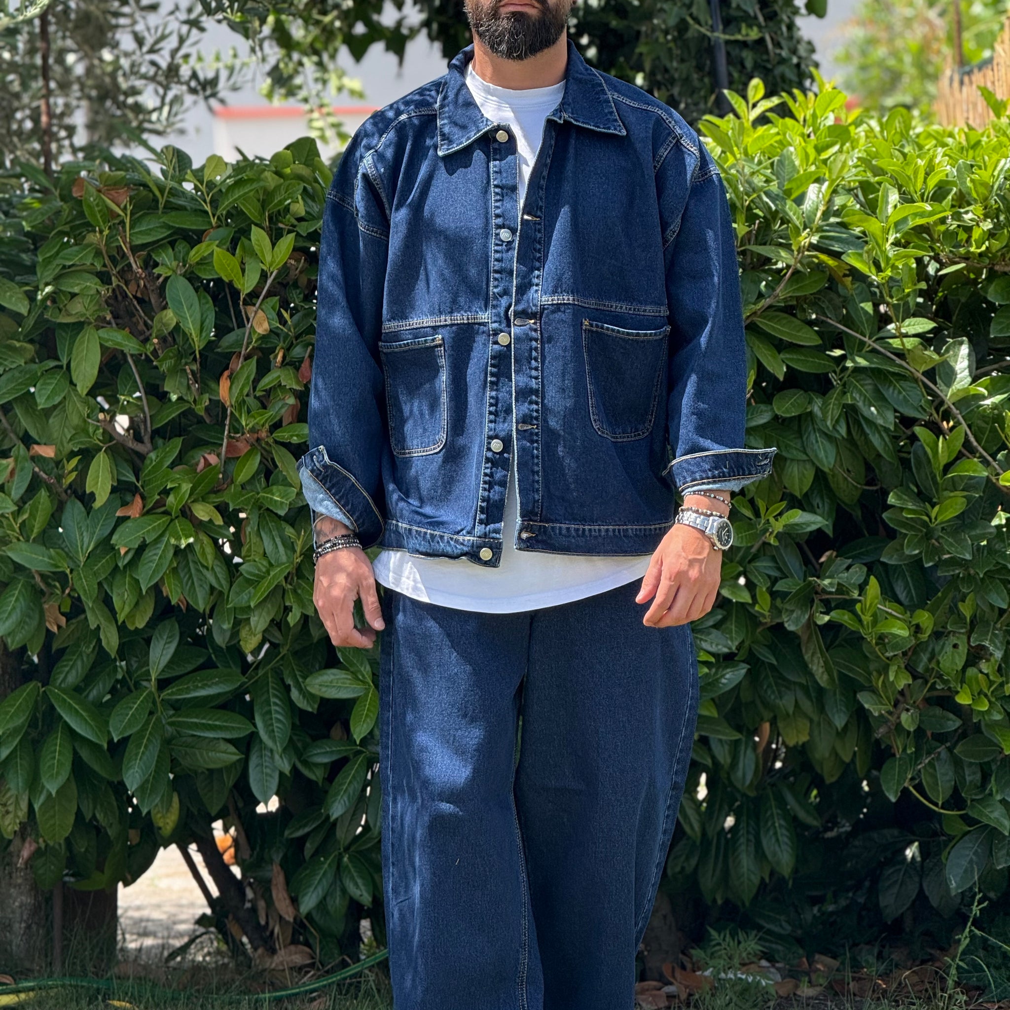 Coordinato Baggy Tot al Jeans New Job brand