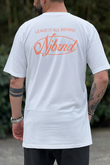 Shirt Over long fit con spacco Bianca New Job Brand l
