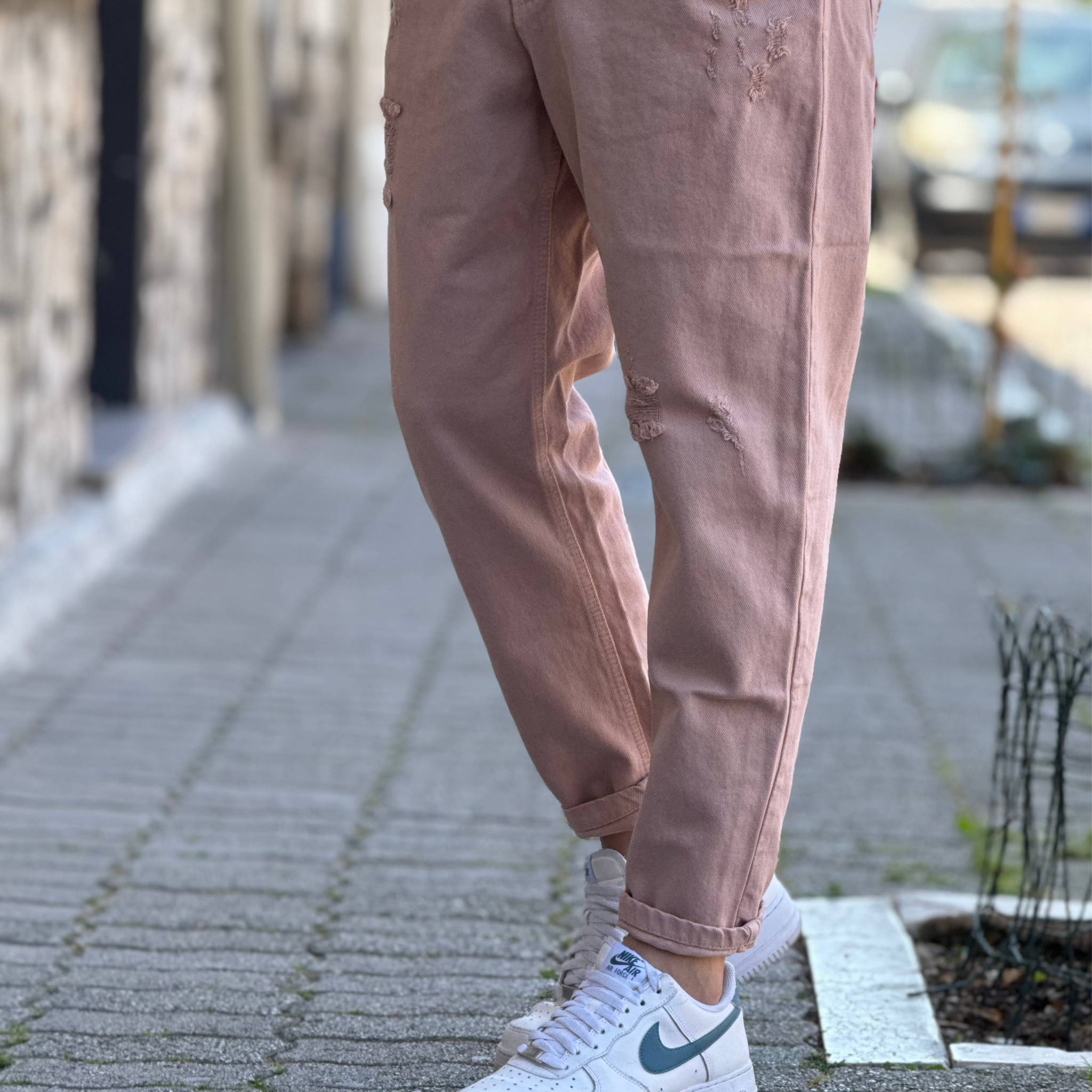Jeans Alf 7 Rosa Antico New Job Brand