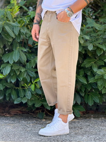 Jeans Canaria Japan beige New Job Brand