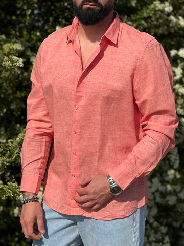 Camicia in lino pesca Revame