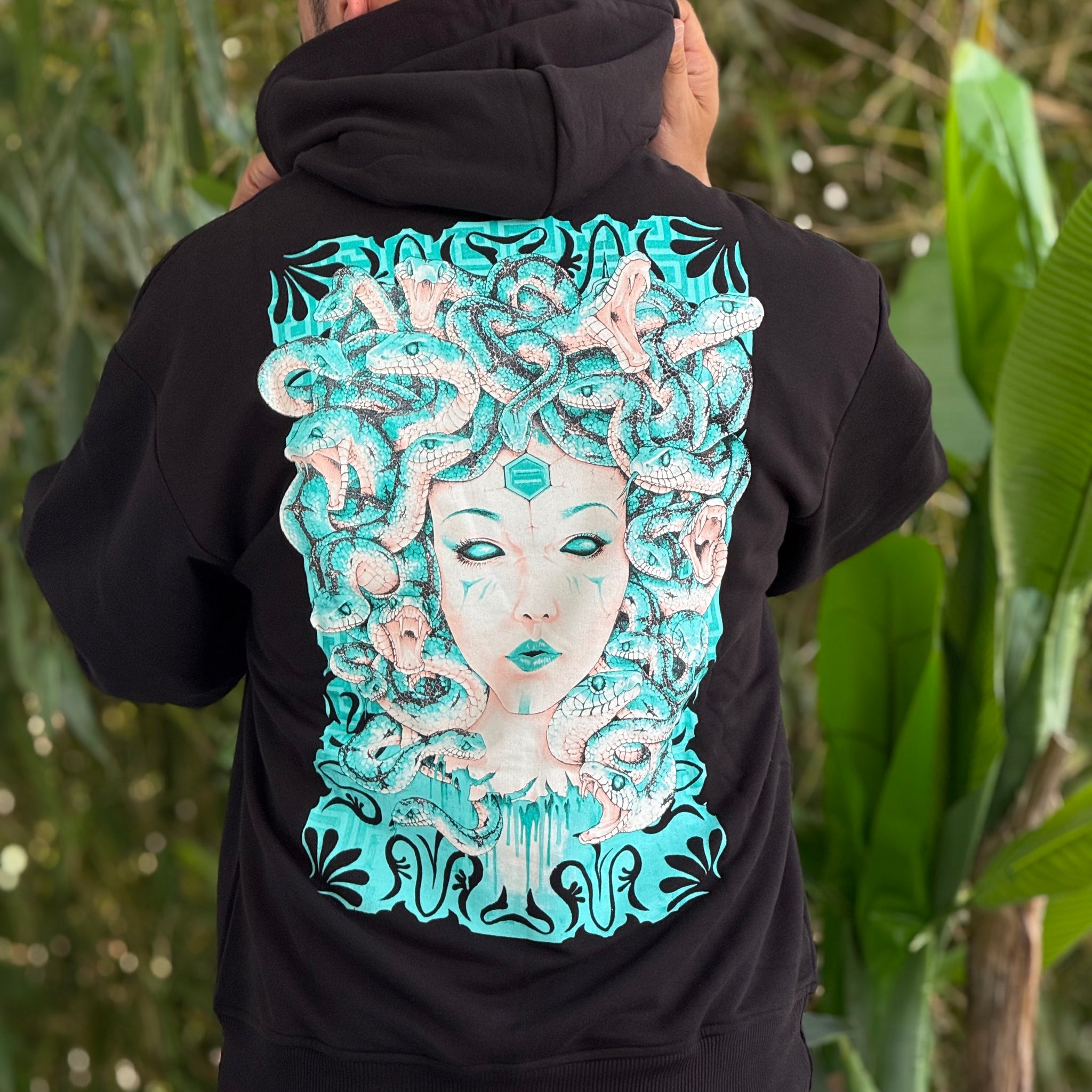 Felpa Dolly Noire dea serpenti