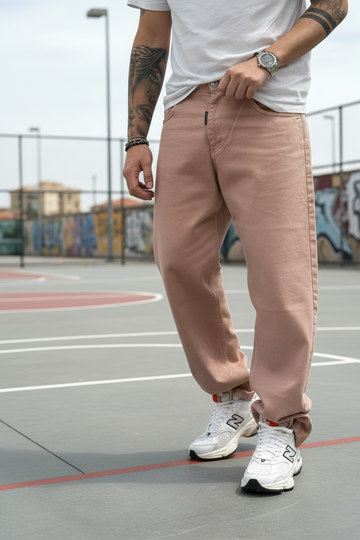 Jeans canoa rosa  new job brand