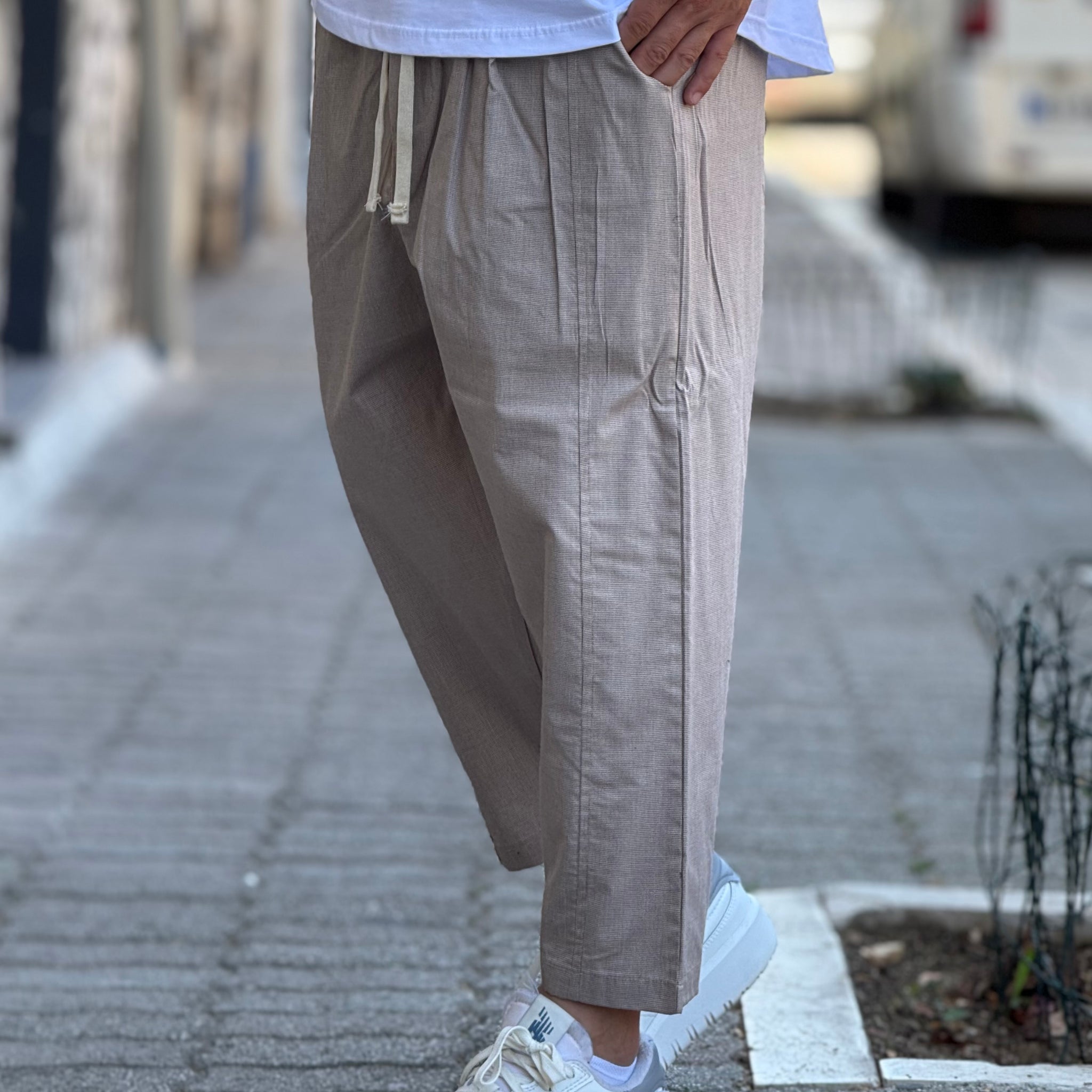 Pantalaccio Japan Beige New Job Brand