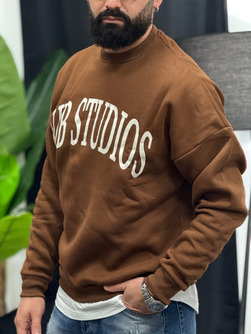 Felpa oversize  studios moro  new job brand