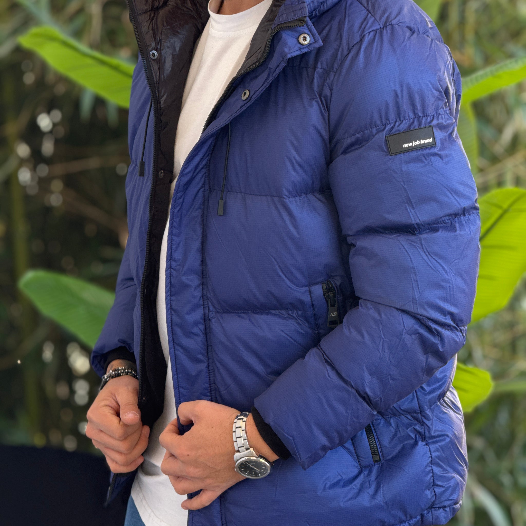 Bomber cappuccio royal new job brand