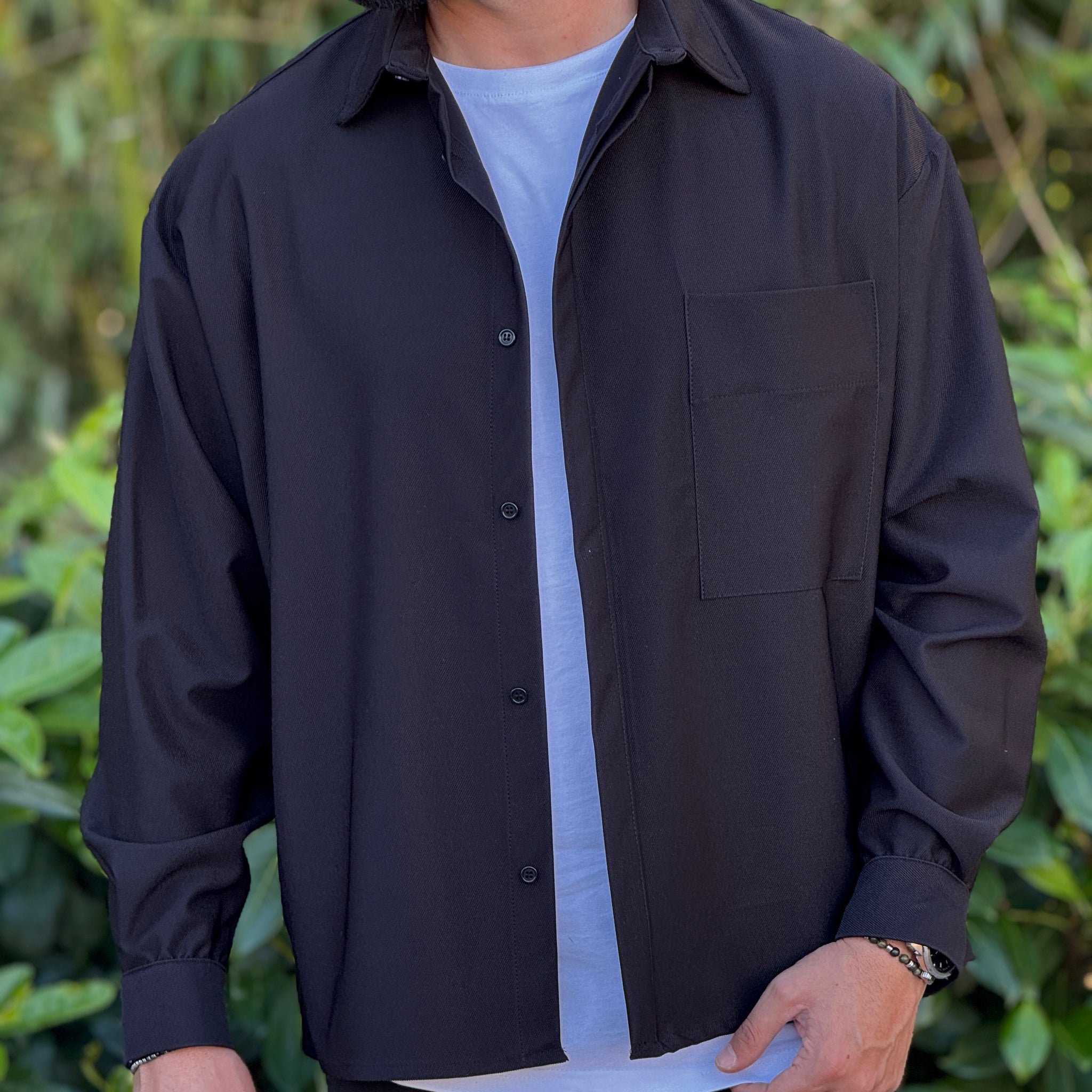 Camicia metap over nera new job brand