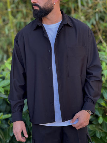 Camicia metap over nera new job brand