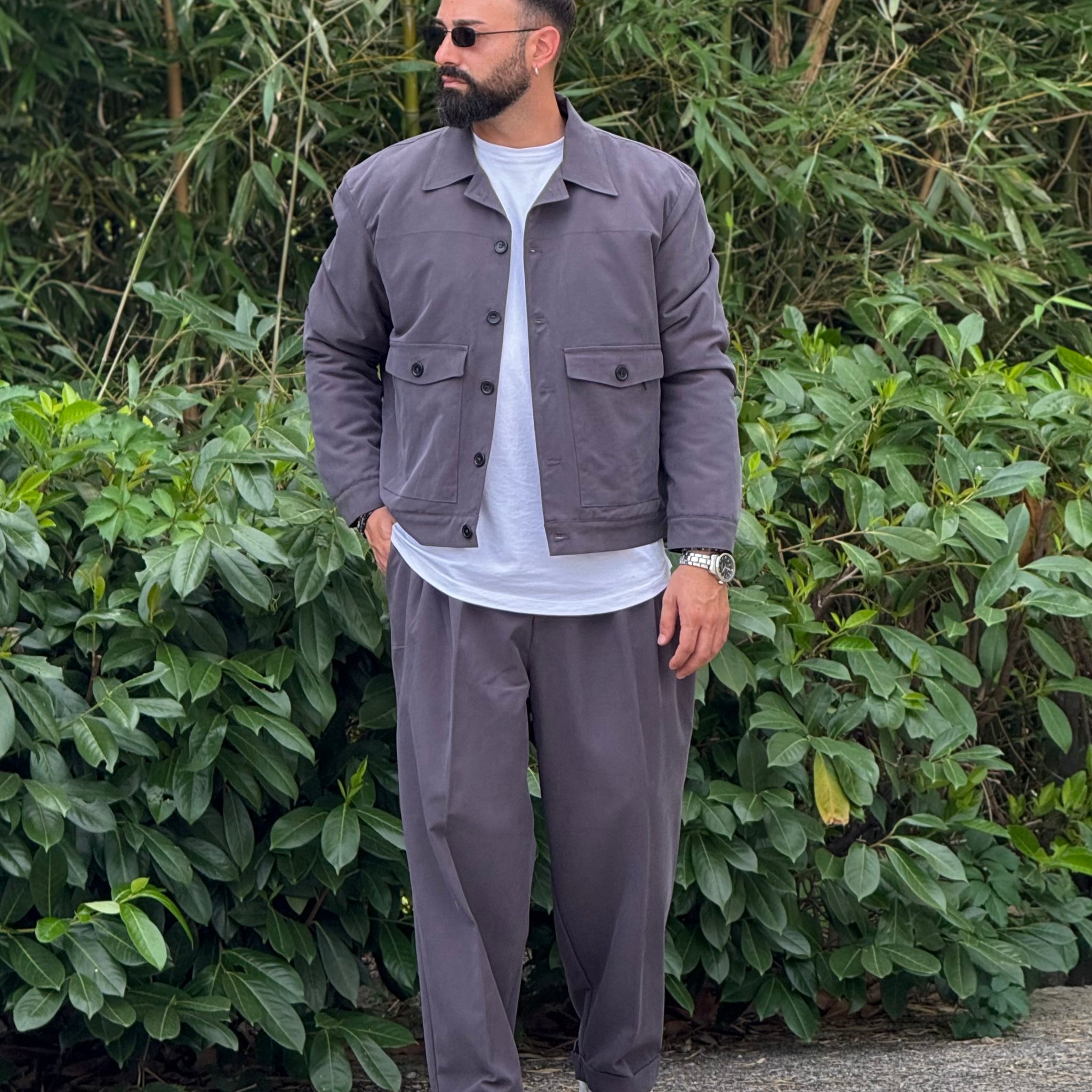 Coordinato relax piombo New Job brand
