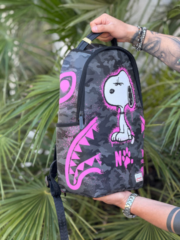 Zaino sprayground Zaino Peanuts Snoopy Pink Stencil Dlxsv Backpack