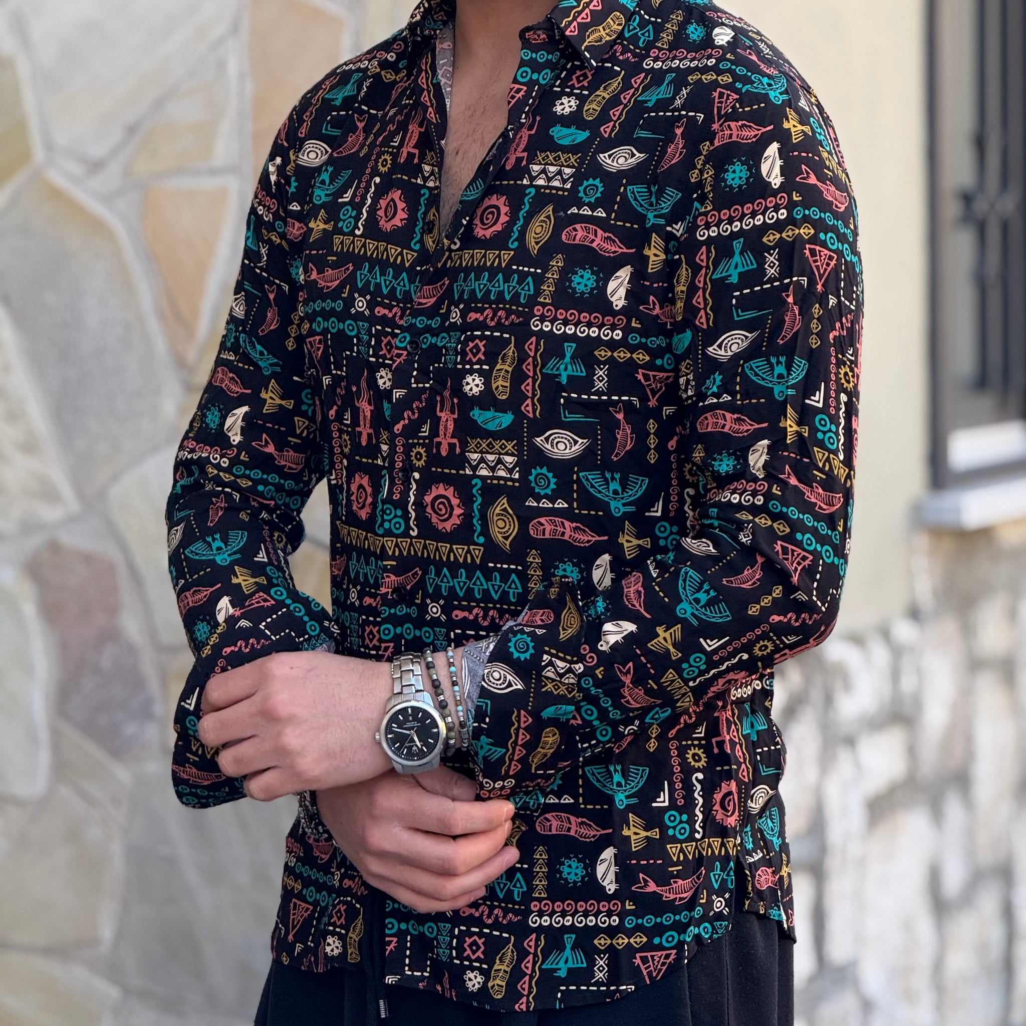 CAMICIA FANTASIA NEW JOB BRAND