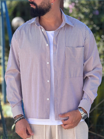 Camicia over riga New Job Brand