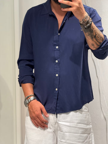 CAMICIA BLU NEW JOB BRAND