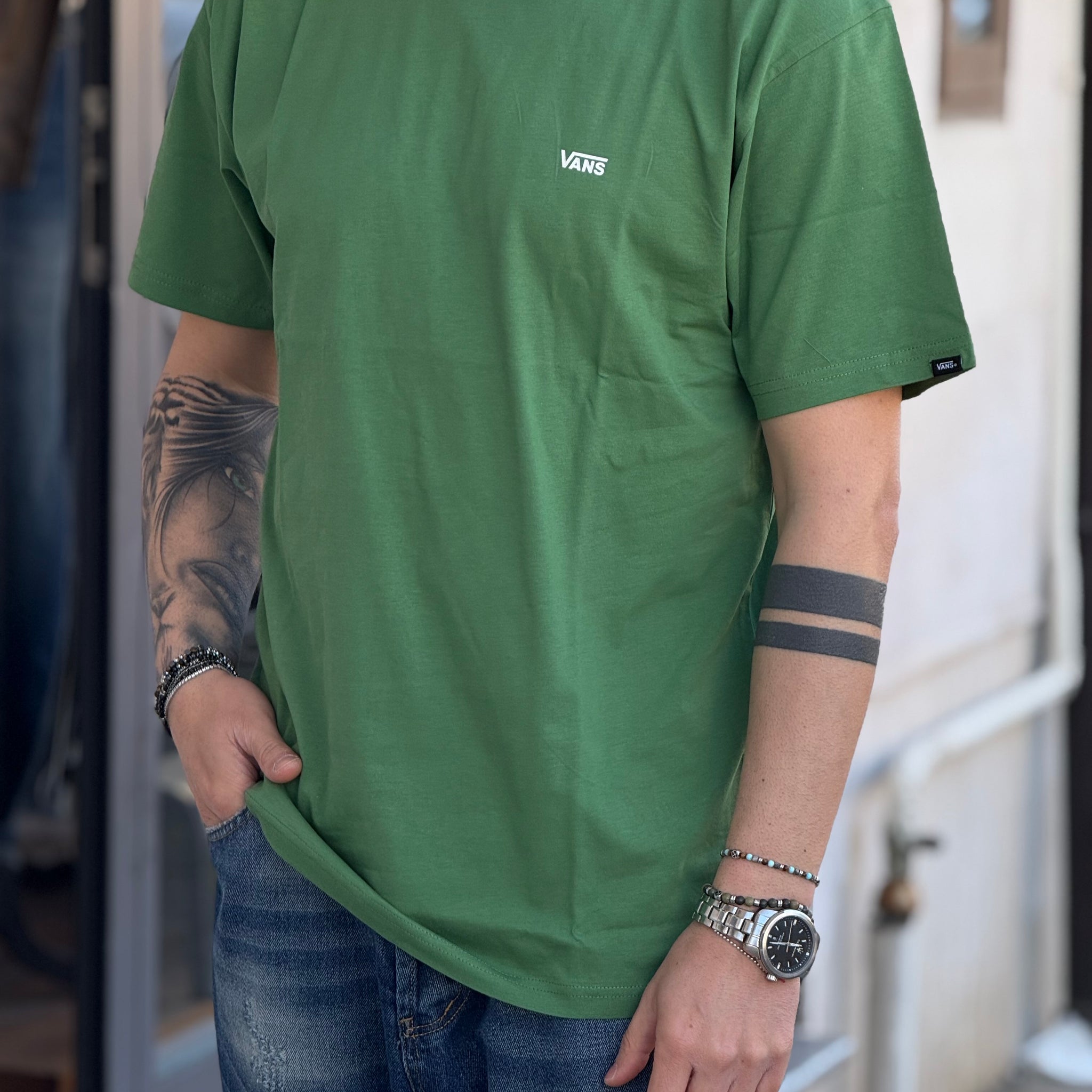 SHIRT VANS VERDE