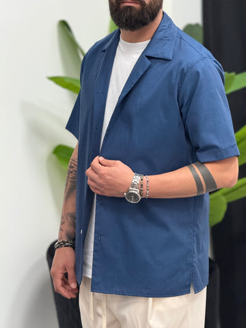 CAMICIA BLU NEW JOB BRAND