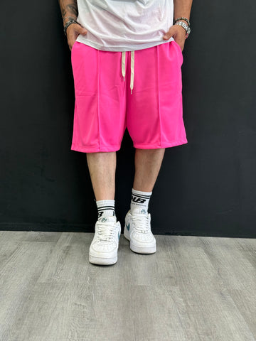 BERMUDA EFFETTO LUCIDO PINK NEW JOB BRAND