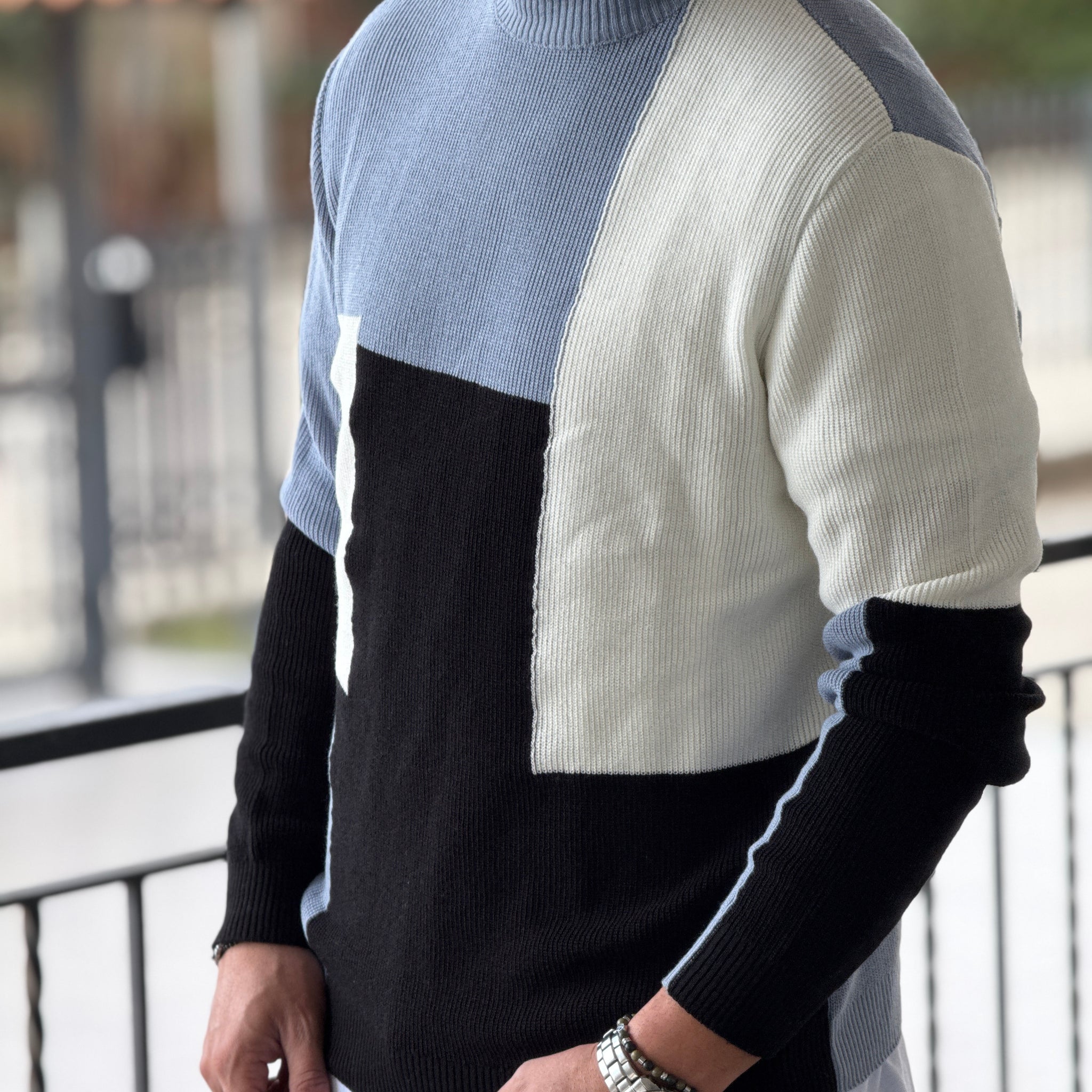 Pullover Mezzocollo  color  new job brand