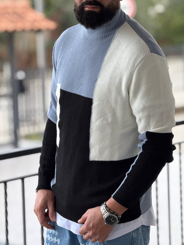 Pullover Mezzocollo  color  new job brand