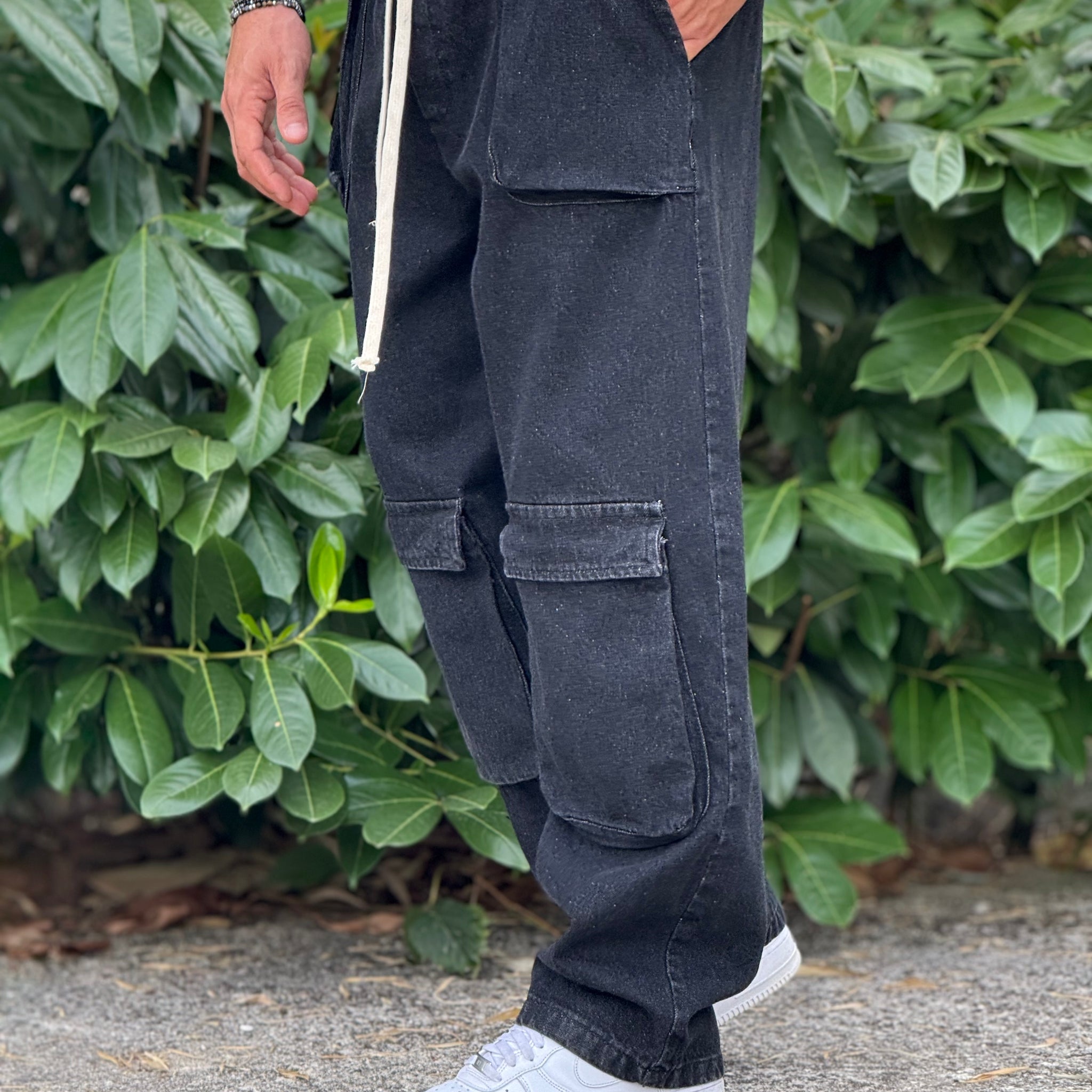 Pantalaccio jeans task nero New Job Brand