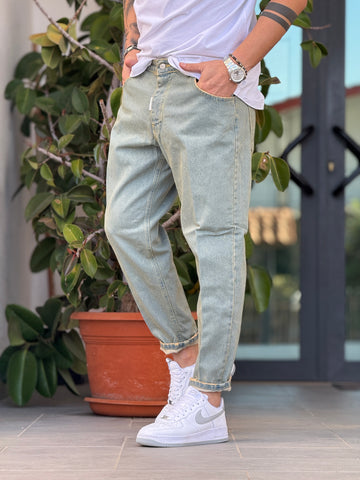 Jeans alf 7 sabbiato  New Job Brand