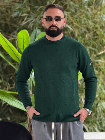 Pullover ocean verde