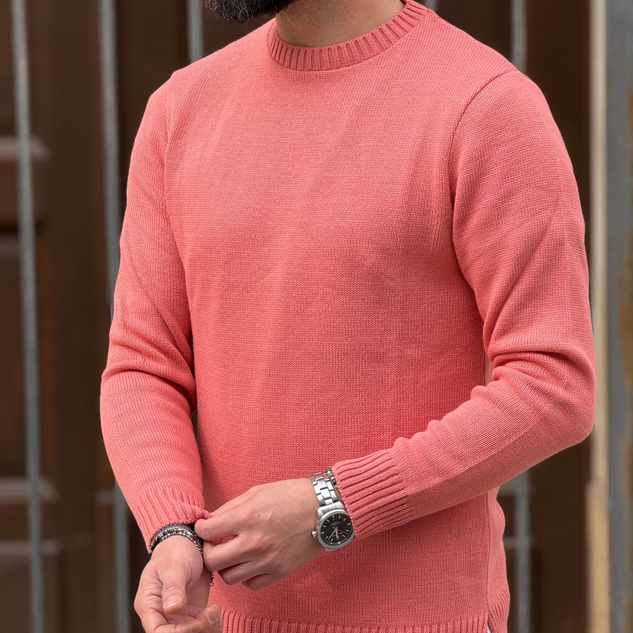 Pullover regular rosa new job brand