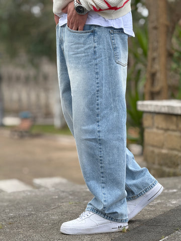 Jeans ballon 26 chiaro sfumato New Job Brand