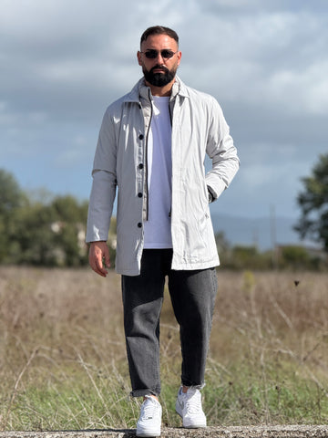 Giubbino tecnico ghiaccio con cappuccio new job brand