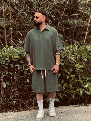 Coordinato verde militare  new job brand