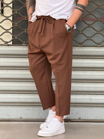 Pantalone Barcellona cioccolato New Job Brand