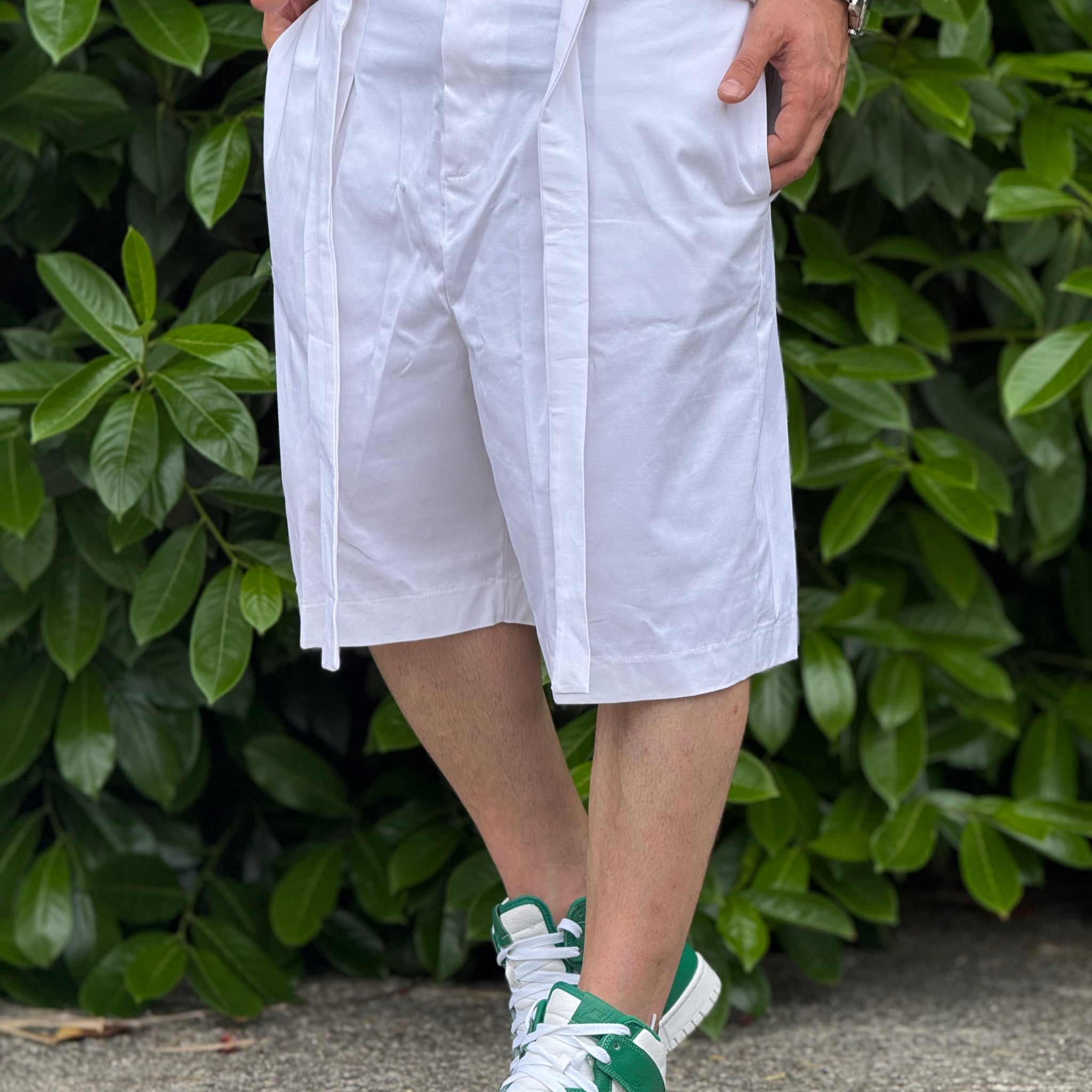 Bermuda Barcellona Bianco New Job Brand